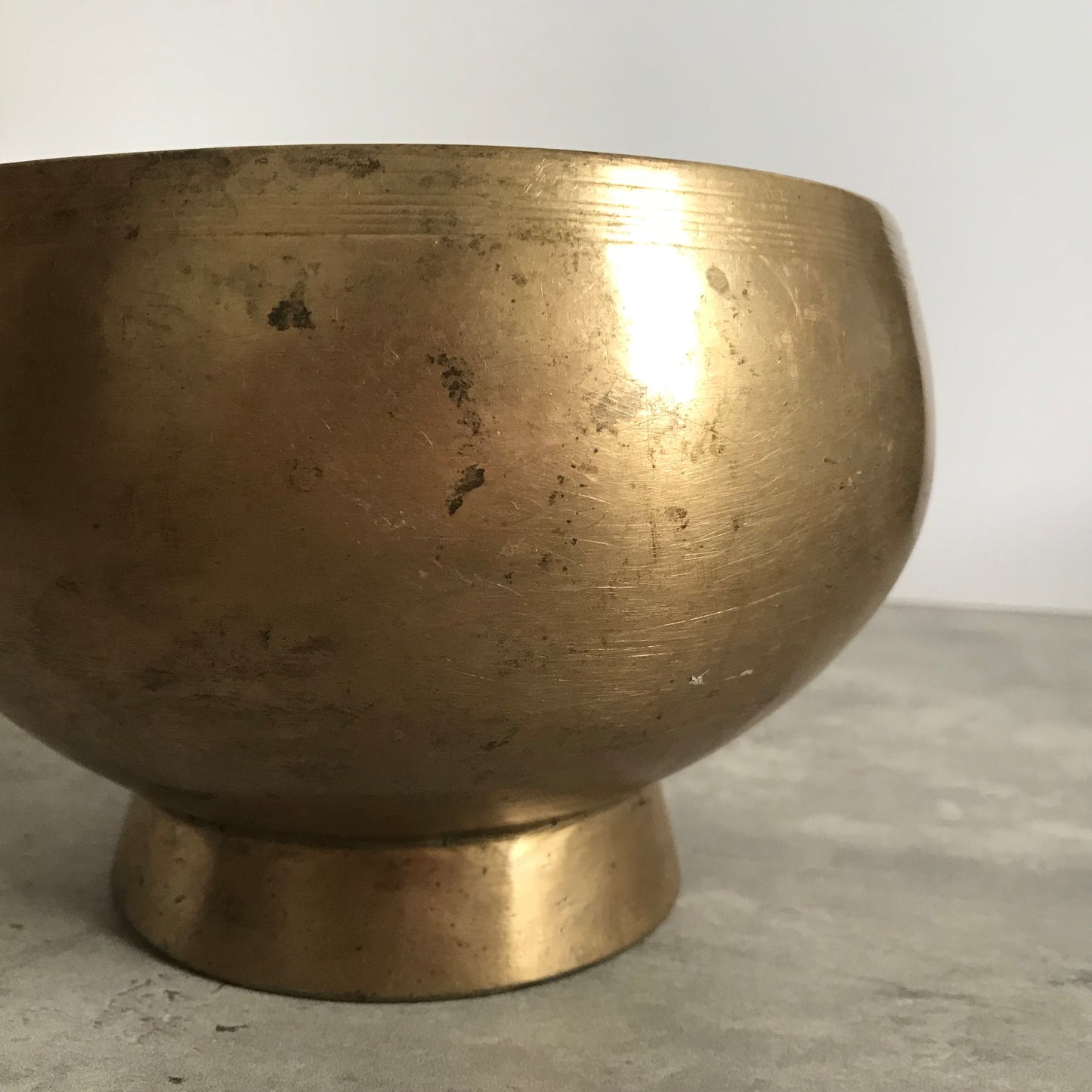 Antique Naga Stand Singing Bowl