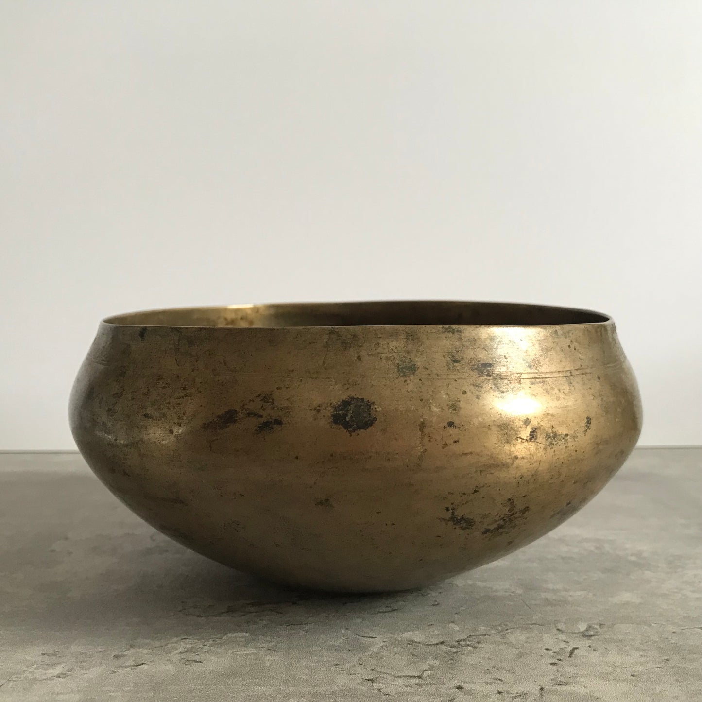 Antique Unique Shape Singing Bowl