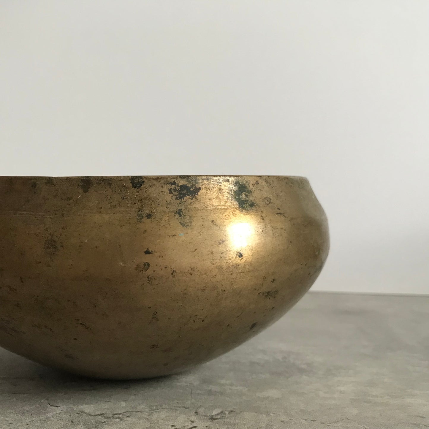 Antique Unique Shape Singing Bowl