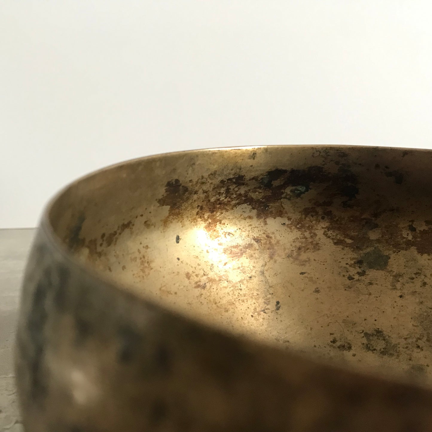 Antique Unique Shape Singing Bowl